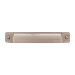 Rochdale 3-3/4 in (96 mm) Satin Nickel Cabinet Cup Pull (10-Pack)