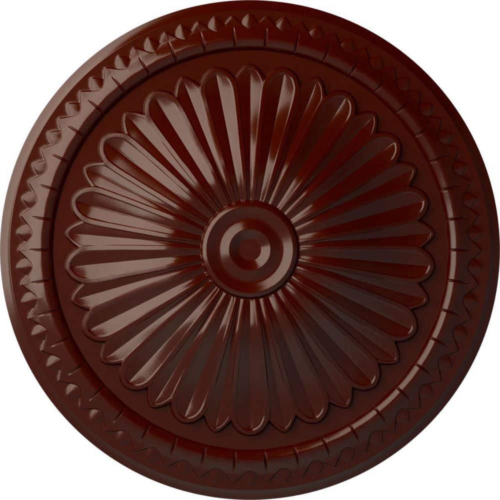 "15"" x 1-3/4"" Alexa Urethane Ceiling Medallion (Fits Canopies upto 3""), Brushed Mahogany" price history on PriceWatchPro