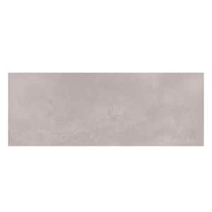 Saga 11.4 in. x 39.3 in. Gray Ceramic Matte Floor and Wall Tile (12.45 sq. ft./case) 4-Pack