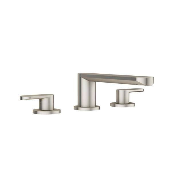 JACUZZI RAZZO Roman Tub Set Brushed Nickel MX88826 The Home Depot