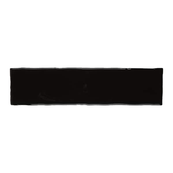 Costa Clara Deep Sea 3 in. x 12 in. Glazed Ceramic Wall Tile (12 sq. ft./Case)