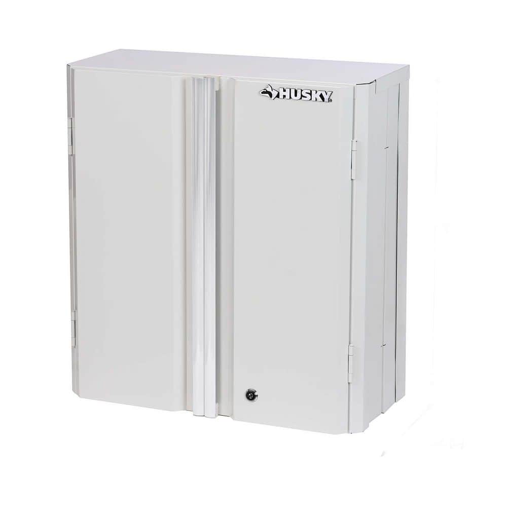 28 in. W x 30 in. H x 12 in. D Folding System 22-Gauge Steel 1-Shelf Wall M