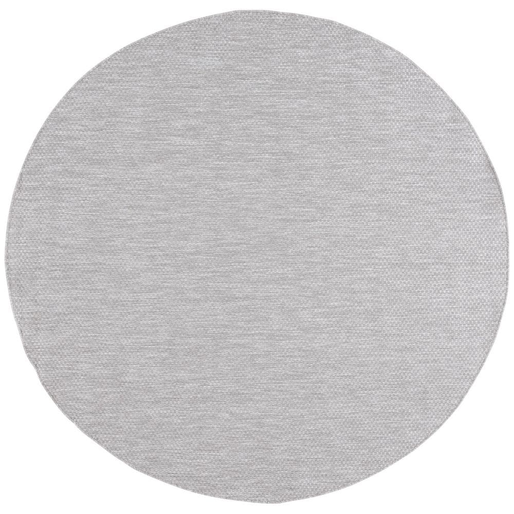 Beach House Gray 7 ft. x 7 ft. Solid Marle Indoor/Outdoor Round Area Rug price history on PriceWatchPro