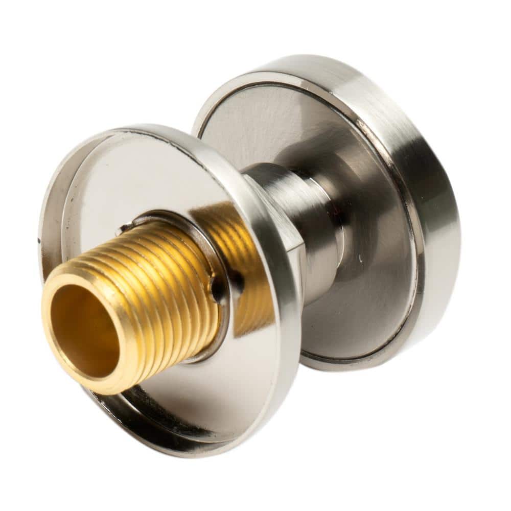 Brushed Nickel Round Adjustable Shower Body Spray
