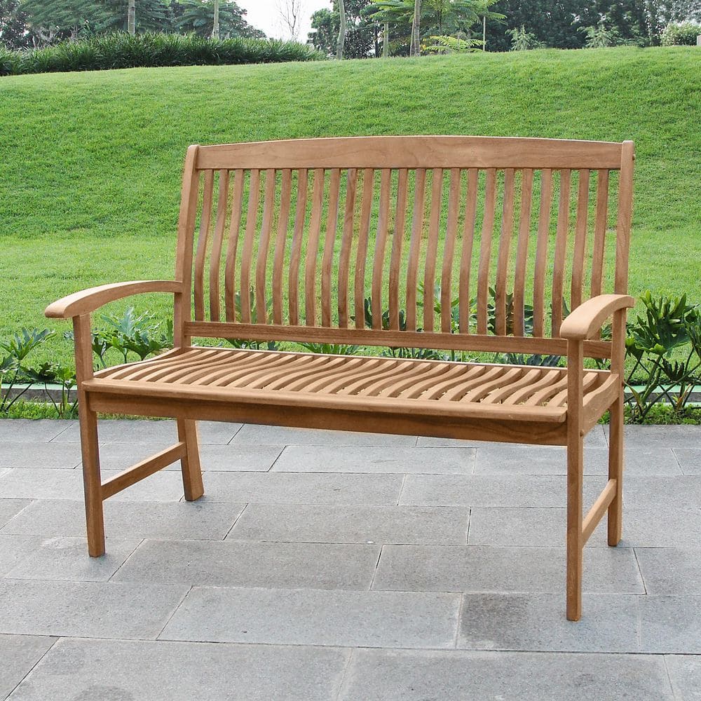 Caterina 6-Piece Teak Wood Outdoor Dining Set with Beige Cushions