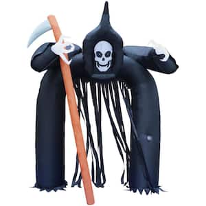 10 ft. Tall Pre-Lit Musical Inflatable Grim Reaper Arch