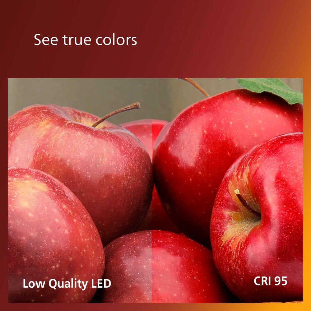 Philips Clear Glass Vintage LED Dimmable Bulbs, 2-Pack