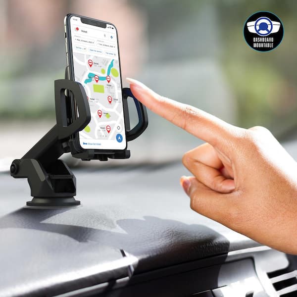 Auto smartphone clearance holder