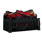 Blaise 20 in. Infrared Quartz Electric Fireplace Log Set