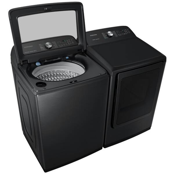 Samsung black stainless steel deals washer and dryer reviews