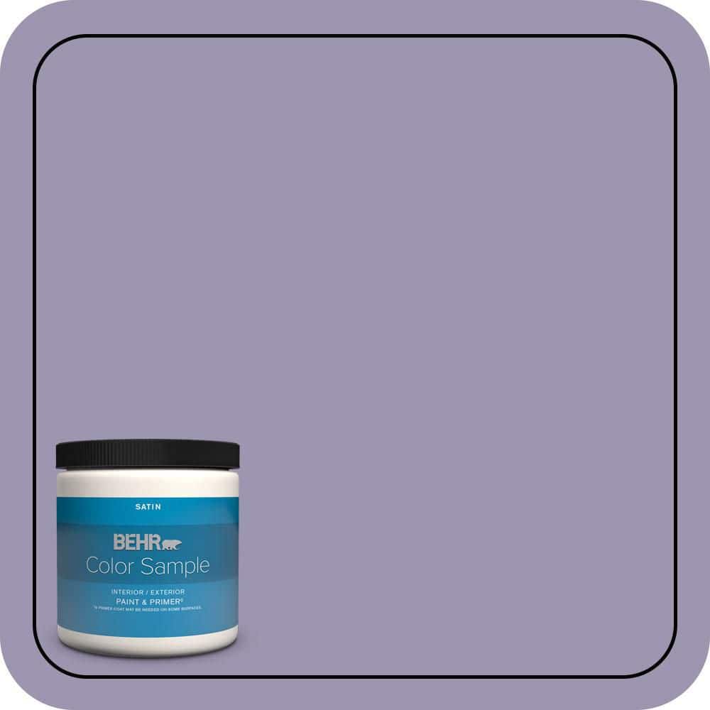 8 oz. #S570-4 Night Music Satin Enamel Interior/Exterior Paint & Primer Color Sample price history on PriceWatchPro
