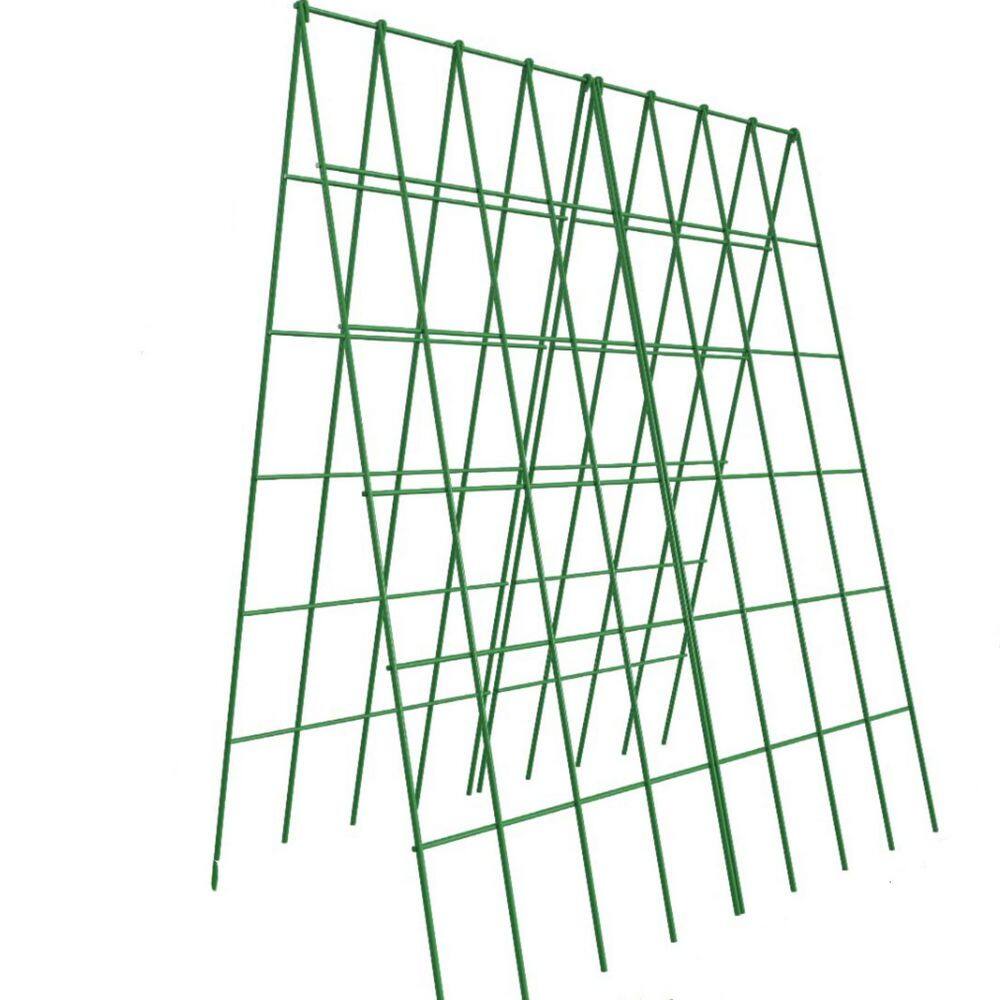 39.4 in. Cucumber Trellis, Foldable A Frame Trellis for Raised Bed Climbing Plants(2-Pack) price history on PriceWatchPro
