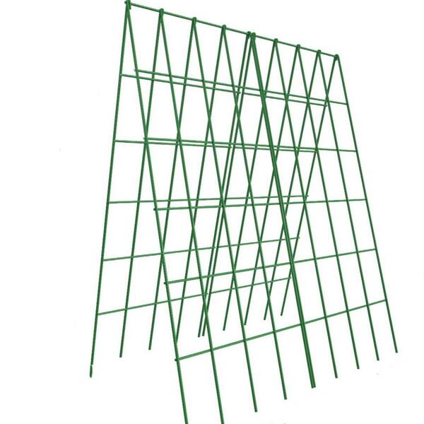 FAWEY TRED INC 39.4 in. Cucumber Trellis, Foldable A Frame Trellis for Raised Bed Climbing Plants(2-Pack)