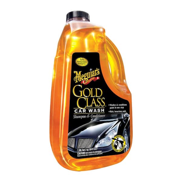 víctima Varios Interpretativo 64 oz. Automotive Gold Class Car Wash Shampoo and Conditioner G7164 - The  Home Depot