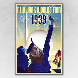 Charlie New York 1939 World's Fair Vintage Travel by Albert Staehle Unframed Art Print 54 in. x 36 in.