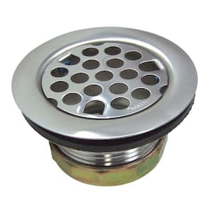3-3/4 in. Brass Flat Sink Strainer Assembly