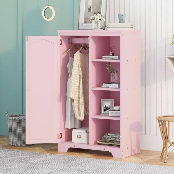 Ova – Cylindrical Cabinet (Pink) by Studio Yellowdot
