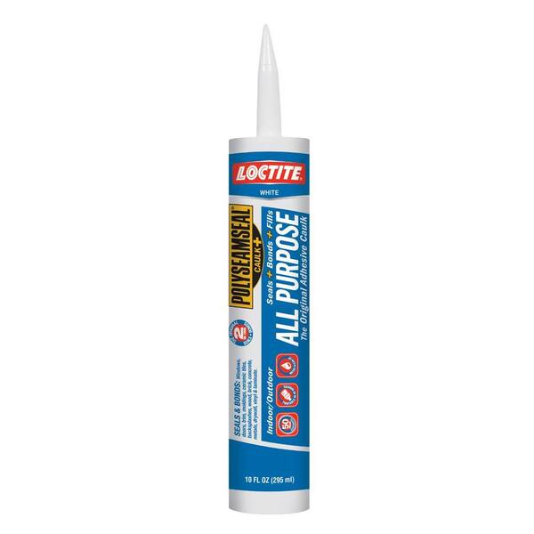 Loctite Polyseamseal 10 fl. oz. White All Purpose Adhesive Caulk