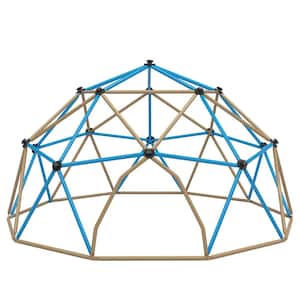 12 ft. Multi-Colored Outdoor Dome Climber Jungle Gym Geometric Playground Kids Climbing Dome Tower