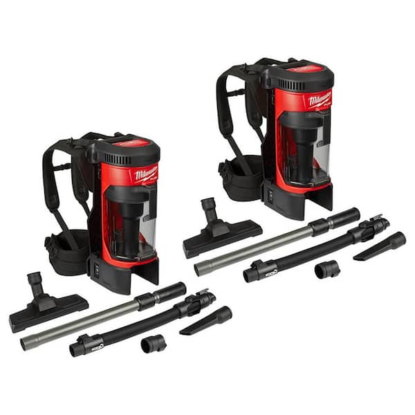 Milwaukee M18 FUEL 18 Volt Lithium-Ion Brushless Cordless 1 Gal. 3-In-1  Backpack Vacuum (Tool Only) - Baller Hardware