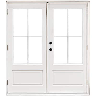 Mp Doors 60 In X 80 Fiberglass, Patio Doors Outswing