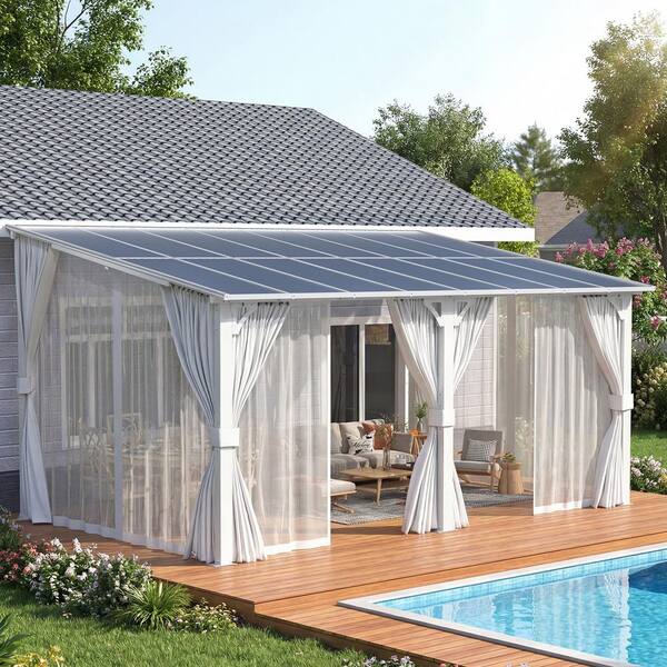 AECOJOY 16 ft. x 10 ft. Outdoor Hard Top Gazebo for Patio, Large