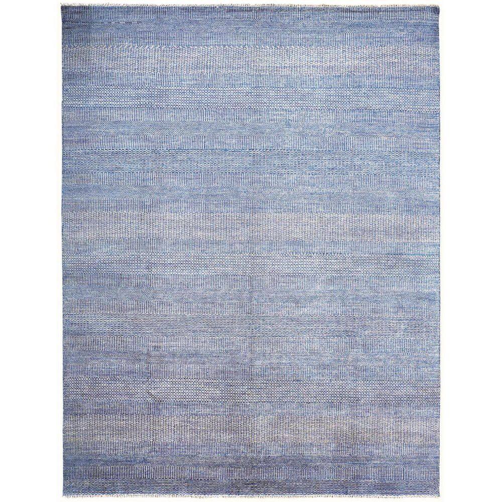 8 ft. x 10 ft. Blue and Silver Striped Area Rug price history on PriceWatchPro