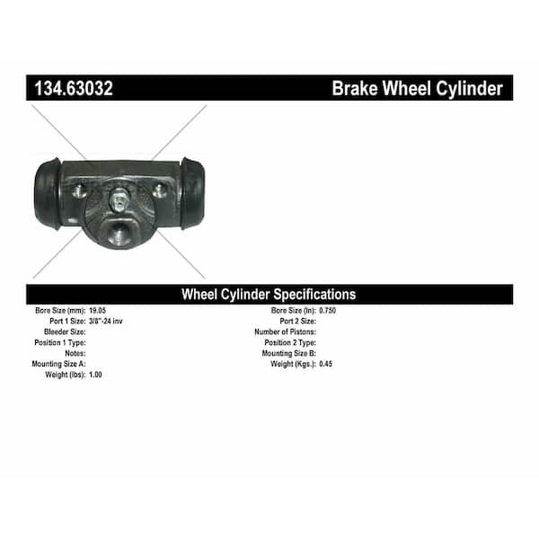 Centric Parts Drum Brake Wheel Cylinder 2001-2005 Chrysler PT Cruiser 2.4L