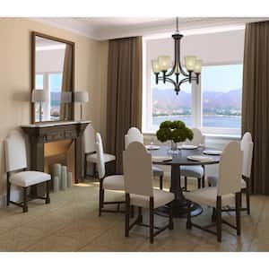 Montrose 5-Light Oil Rubbed Bronze with Highlights Chandelier