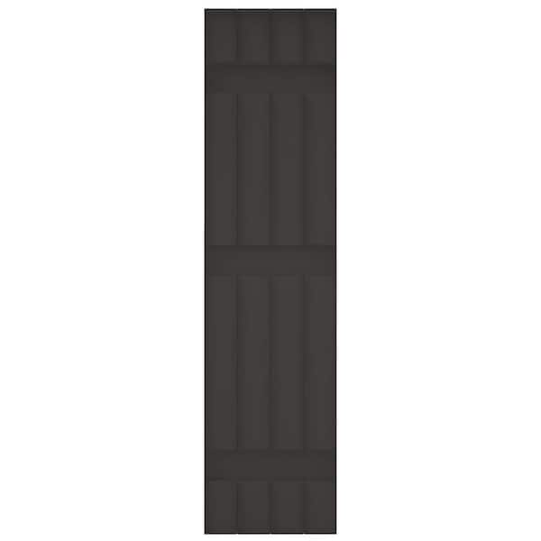 Builders Edge 14 in. W x 59 in. H Vinyl Exterior Joined