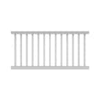 Bella Premier Series 6 ft. x 36 in. White Vinyl Rail Kit with Square Balusters