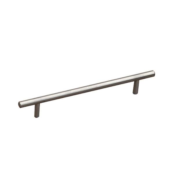 Richelieu Hardware Piacenza Collection 6 5/16 in. (160 mm) Stainless Steel Modern Cabinet Bar Pull