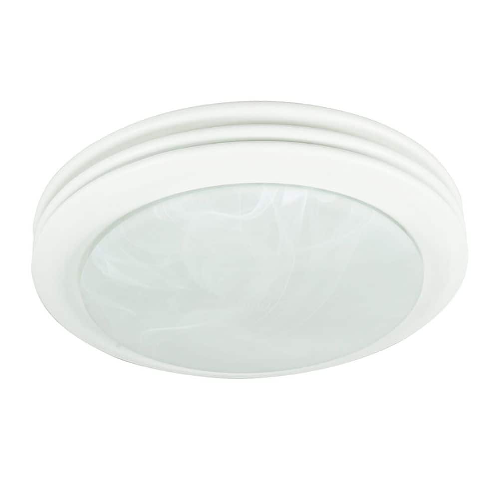 Yorkshire Decorative 80 CFM Bathroom Ventilation Exhaust Fan with Lighting in Satin White price history on PriceWatchPro
