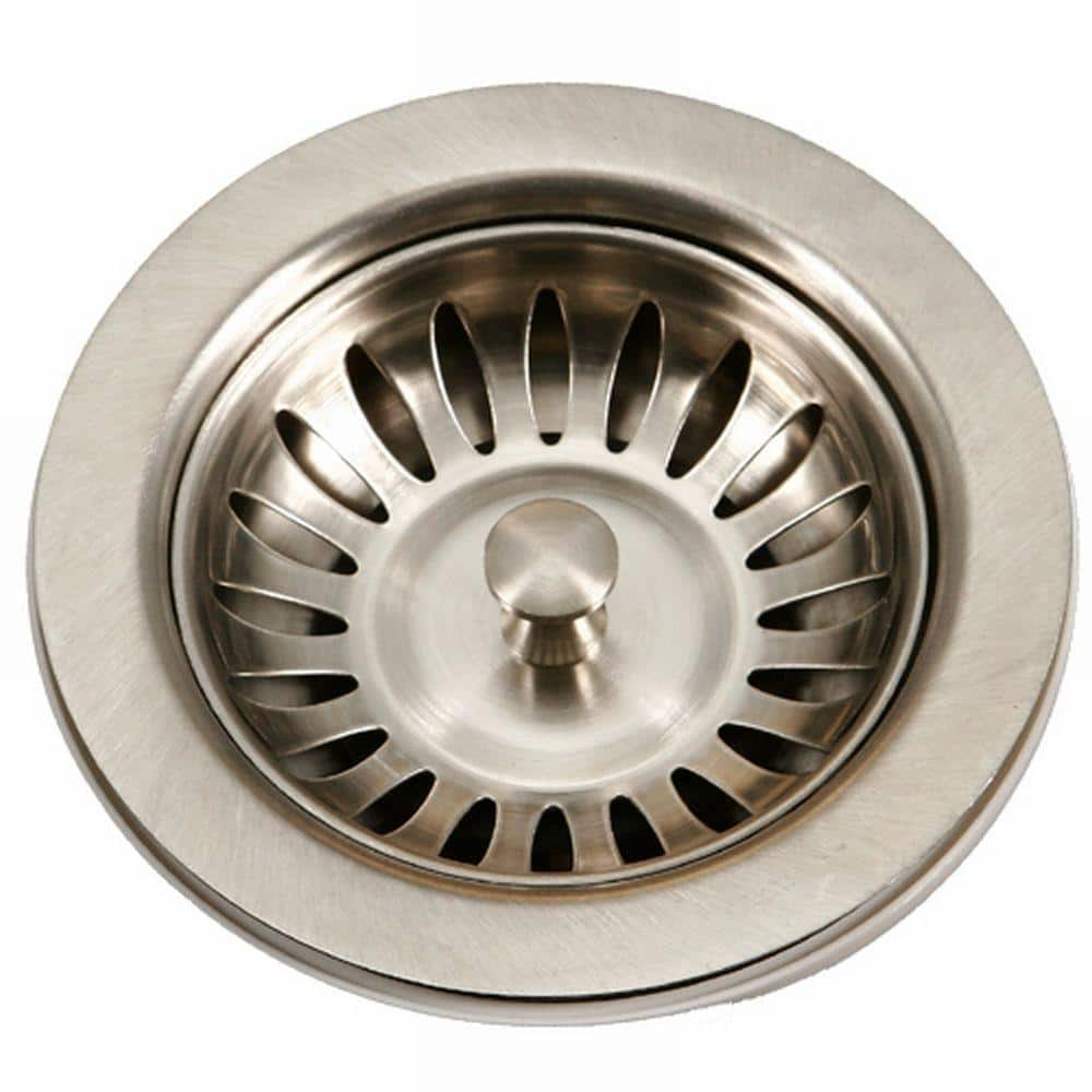 Design House Kitchen Sink Anti-Clogging S430 Stainless Steel Drain