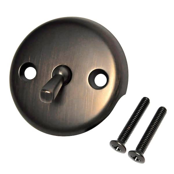 DANCO Overflow Plate with Trip Lever in Oil Rubbed Bronze