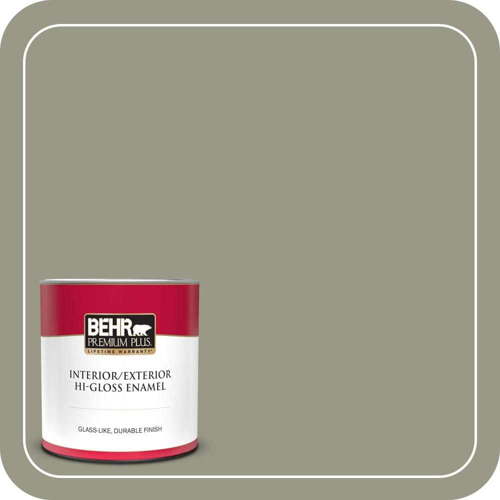 1 qt. #BNC-27 Aged Eucalyptus Hi-Gloss Enamel Interior/Exterior Paint & Primer price history on PriceWatchPro