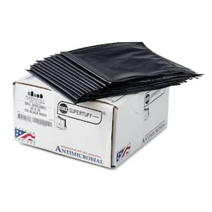 25 Gal. Eco-Friendly Trash Bags - Black (Case of 100)