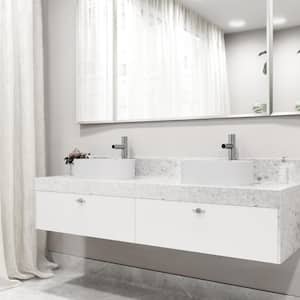 Ashford Single Handle Single-Hole Bathroom Vessel Faucet in Brushed Nickel