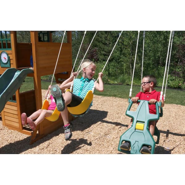 kidkraft brooksville swing set