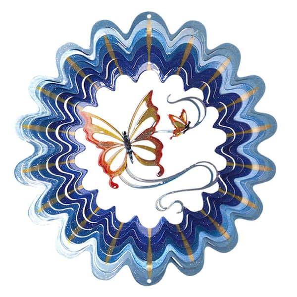 Iron Stop 10 in. Butterfly Wind Spinner