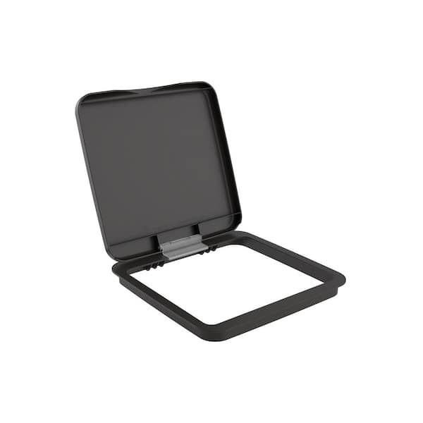 27 qt. Replacement Trash Can Lid, Orion Gray, RV-1024-LID-13-1-40