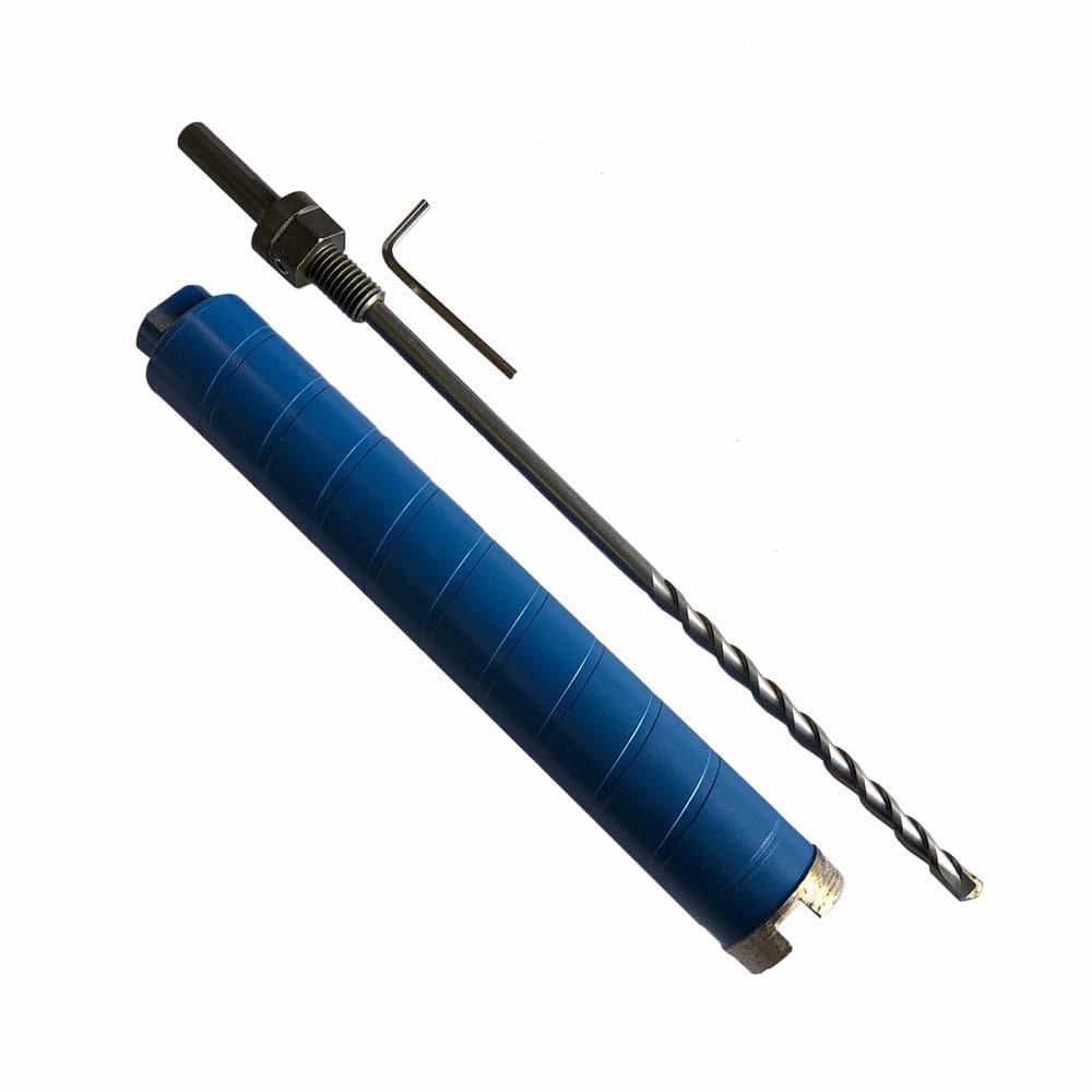1-3/8 in. Dry Diamond Core Drill Bit for Brick and Block, 9.5 in. Drilling Depth, 1/2 in. Chuck Pilot Bit Adapter price history on PriceWatchPro