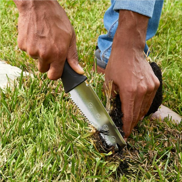 Husky 5.43 in. Multi-Function Stainless Steel Garden Knife (Garden
