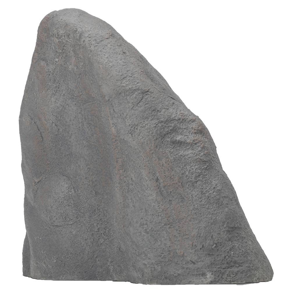 Granite Gray Monument-Shaped Faux Fiberglass Outdoor Rock