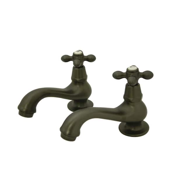 Kingston Brass Heritage Old-Fashion Basin Tap 4 in. Centerset 2-Handle Bathroom Faucet in Oil Rubbed Bronze