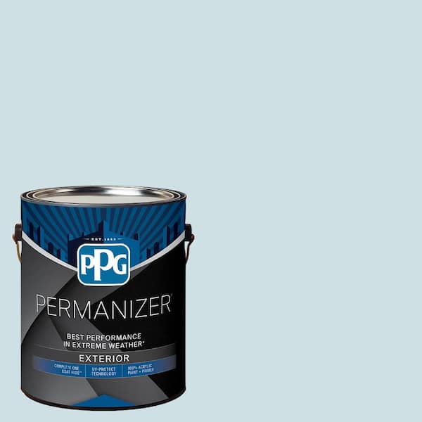 PERMANIZER 1 gal. PPG1150-2 Water Lily Semi-Gloss Exterior Paint