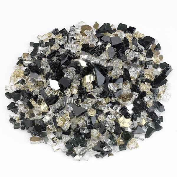1/2 in. Las Vegas Reflective Fire Glass 10 lbs. Bag