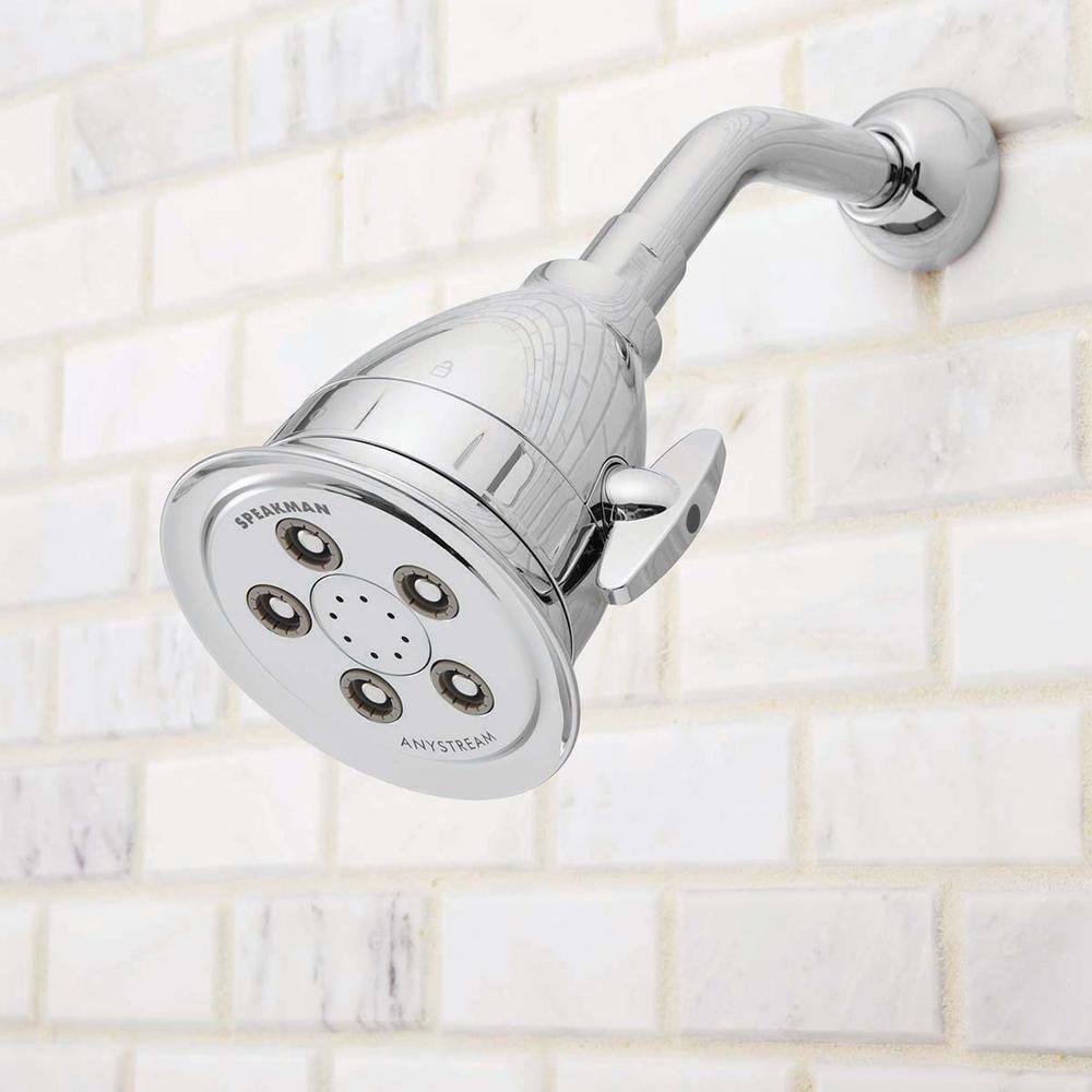 Hotel Pure Chrome Multi-Function Shower Head with Filter