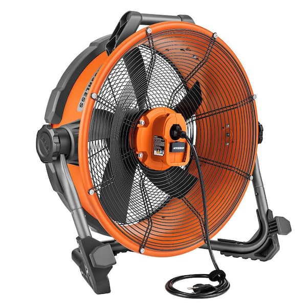 RIDGID - 18V Brushless Hybrid 18 in. Drum Fan (Tool Only)