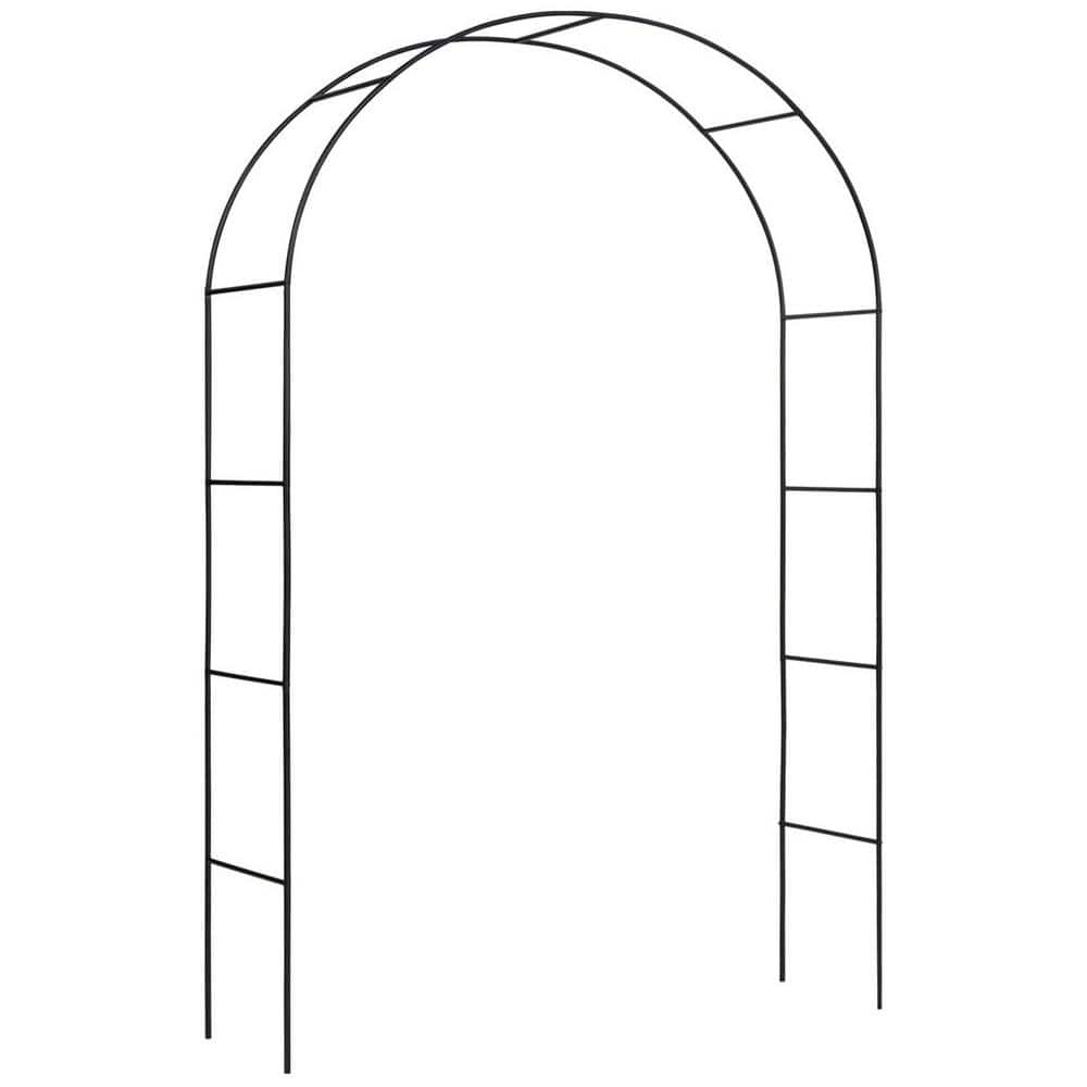 93.6 in. x 54 in. Garden Metal Arbor Pergola Arch Arches Trellis